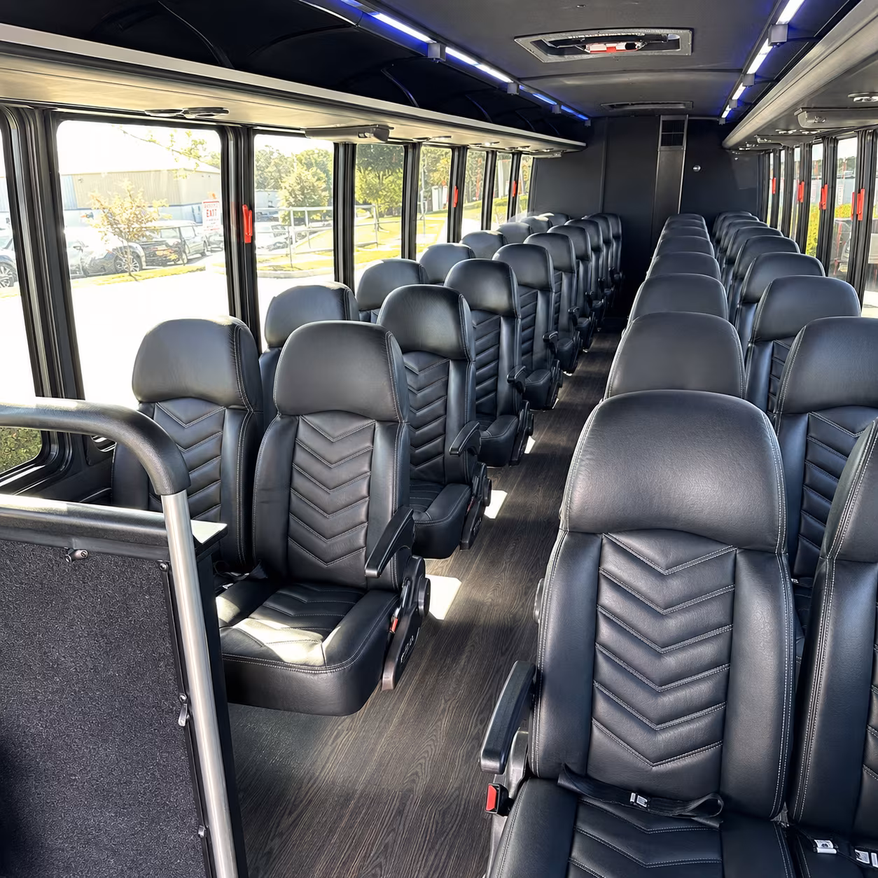 Carrollton Airport Shuttle & Transportation party bus exterior