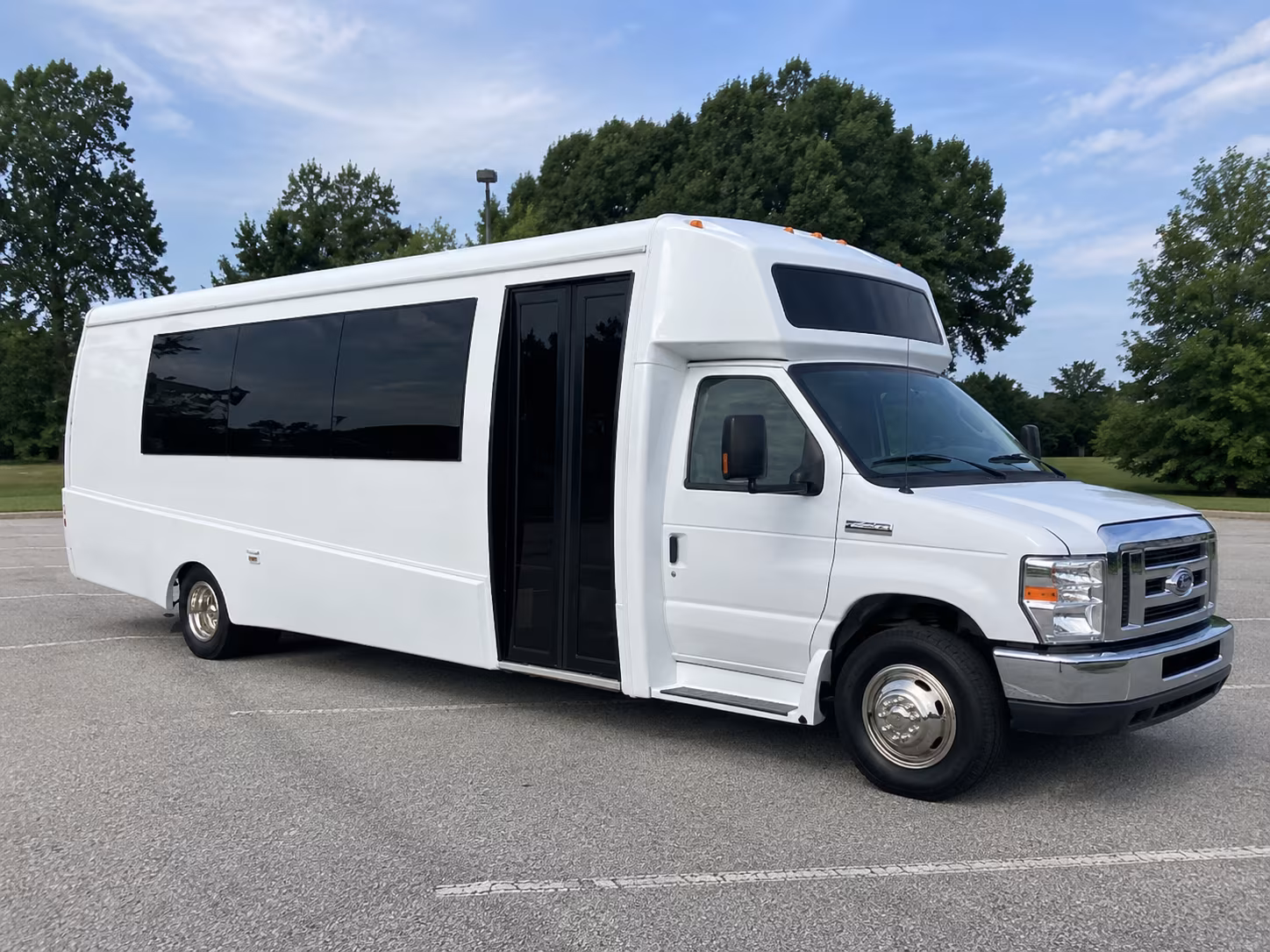 Carrollton Bachelor & Bachelorette Transportation party bus exterior