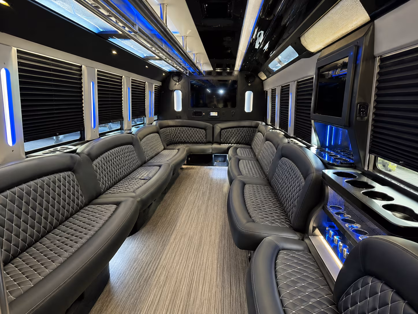 Carrollton Concert & Music Festival Transportation party bus exterior