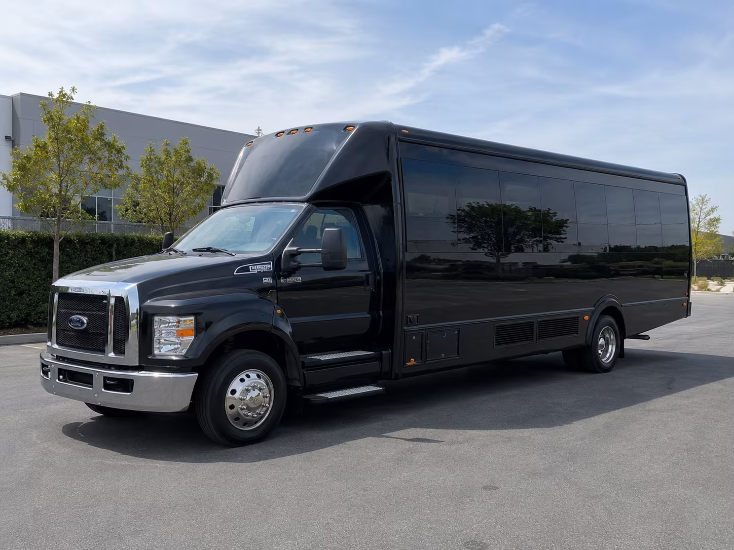 Carrollton Concert & Music Festival Transportation party bus exterior
