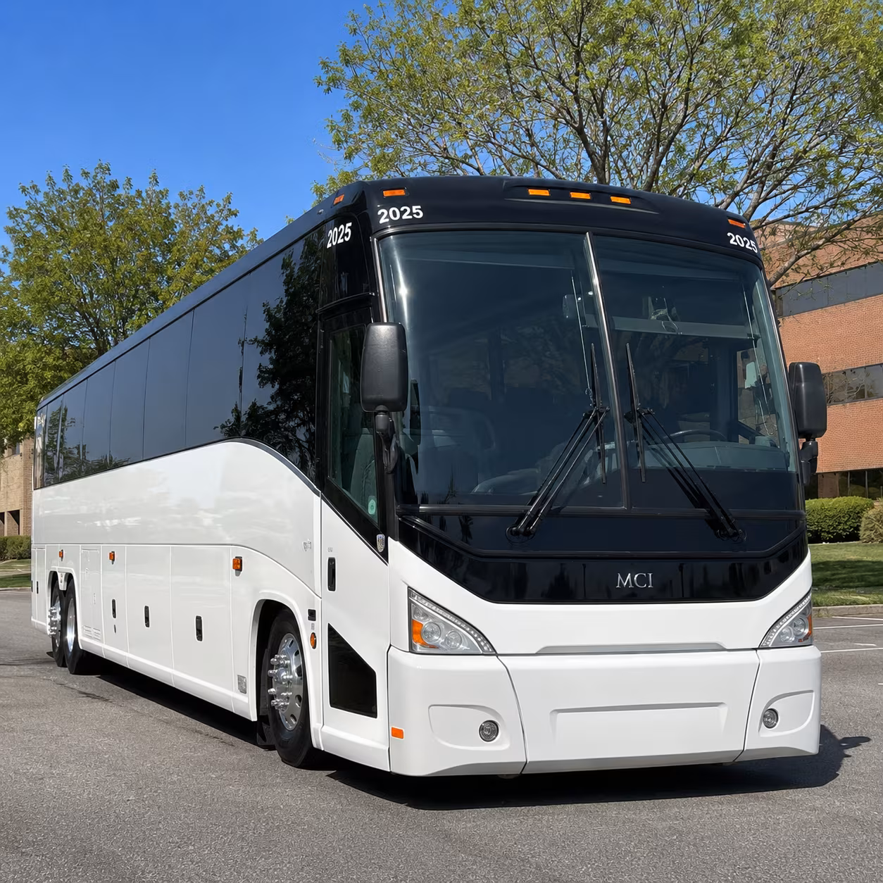 Carrollton Corporate Transportation party bus exterior