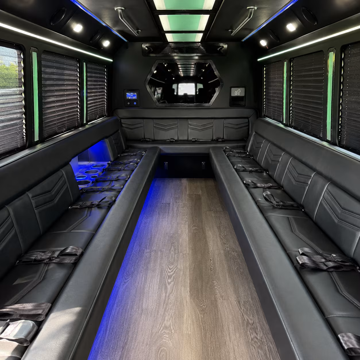 Carrollton Prom & Homecoming Transportation party bus exterior