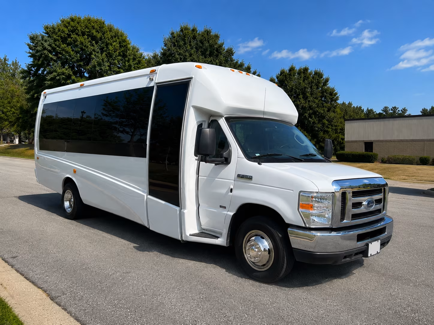 Carrollton School Event Transportation party bus exterior