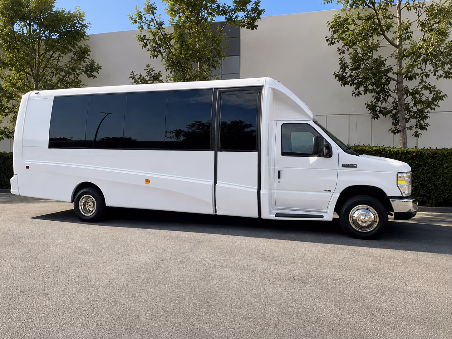 Carrollton School Event Transportation party bus exterior