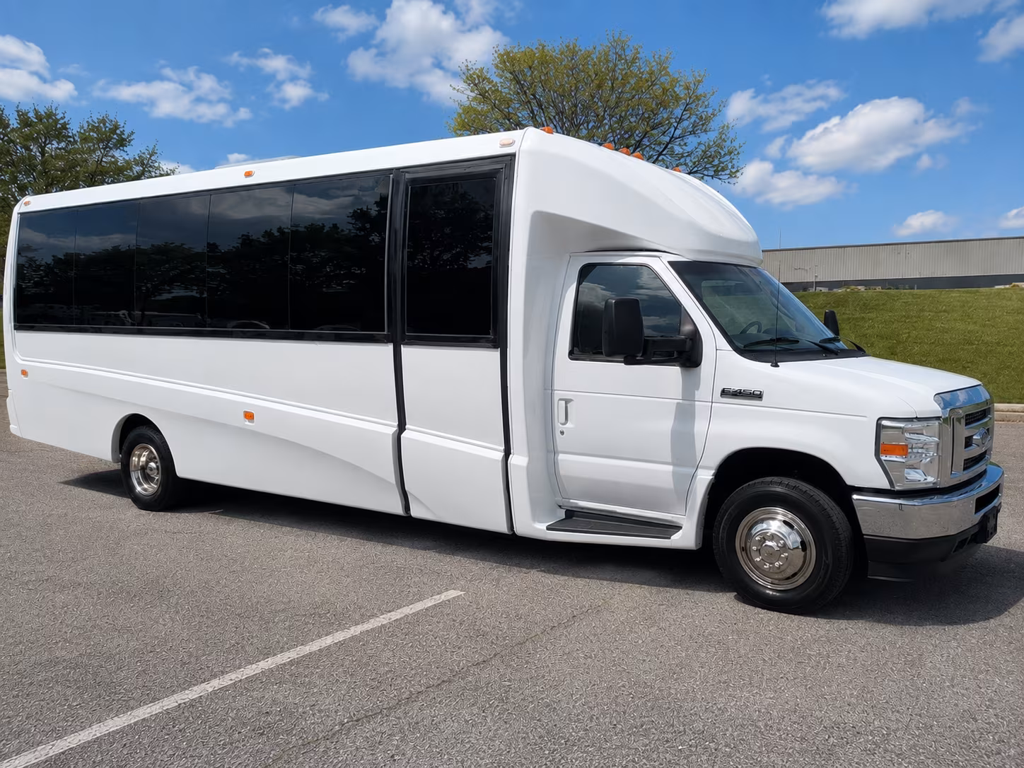 Carrollton School Event Transportation party bus interior