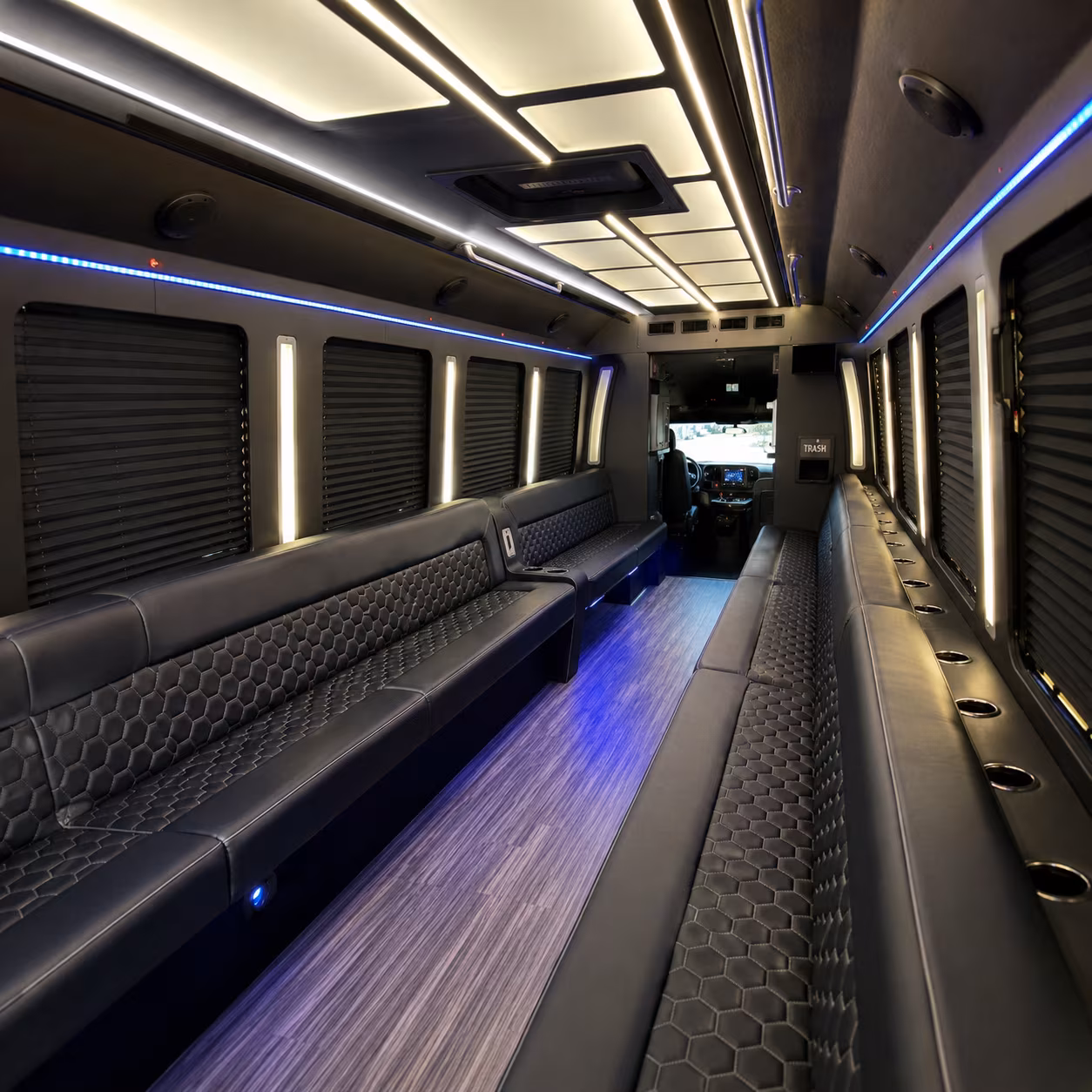 Carrollton Sporting Event Transportation party bus exterior