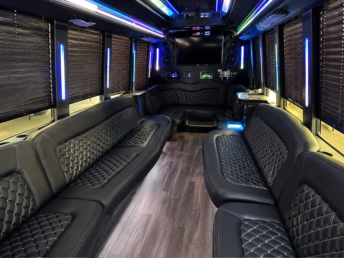 Carrollton Sporting Event Transportation party bus exterior