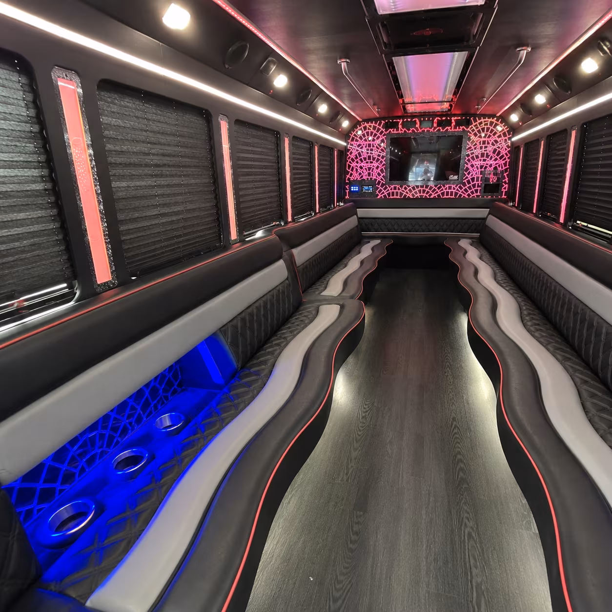 Carrollton Sporting Event Transportation party bus exterior