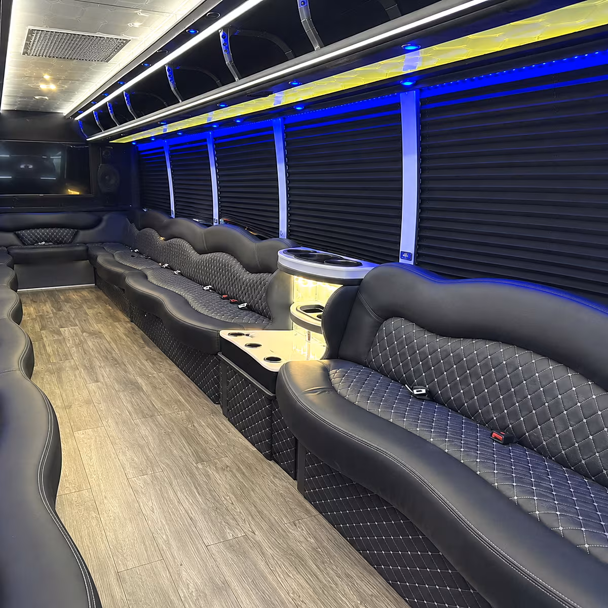 Carrollton Sporting Event Transportation onboard seating