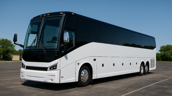 Exterior of Carrollton Party Bus Company's 40 Passenger Party Bus in Carrollton