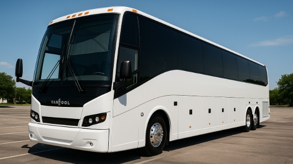 Exterior of Charter Bus Company Frisco's 40 Passenger Party Bus in Frisco